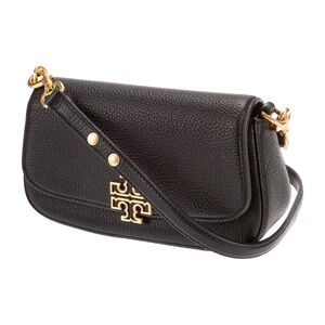 Tory Burch leather black shoulder bag